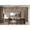 Z-Lite Arden Linear Chandelier, 5-Light, 4.75 In.W x 42 In.L x 12 In.H, Rubbed Brass/Clear 651P-5L-RB - alternate 7